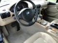 Beige 2001 BMW Z3 3.0i Roadster Interior Color