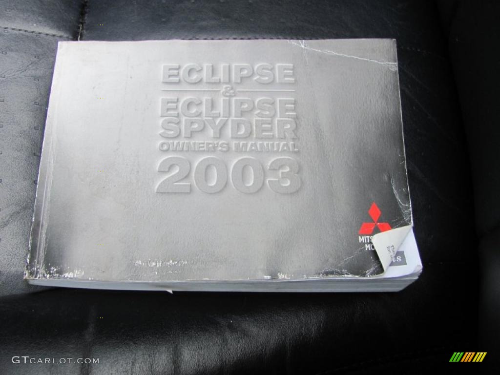 2003 Eclipse Spyder GS - Kalapana Black / Midnight photo #5