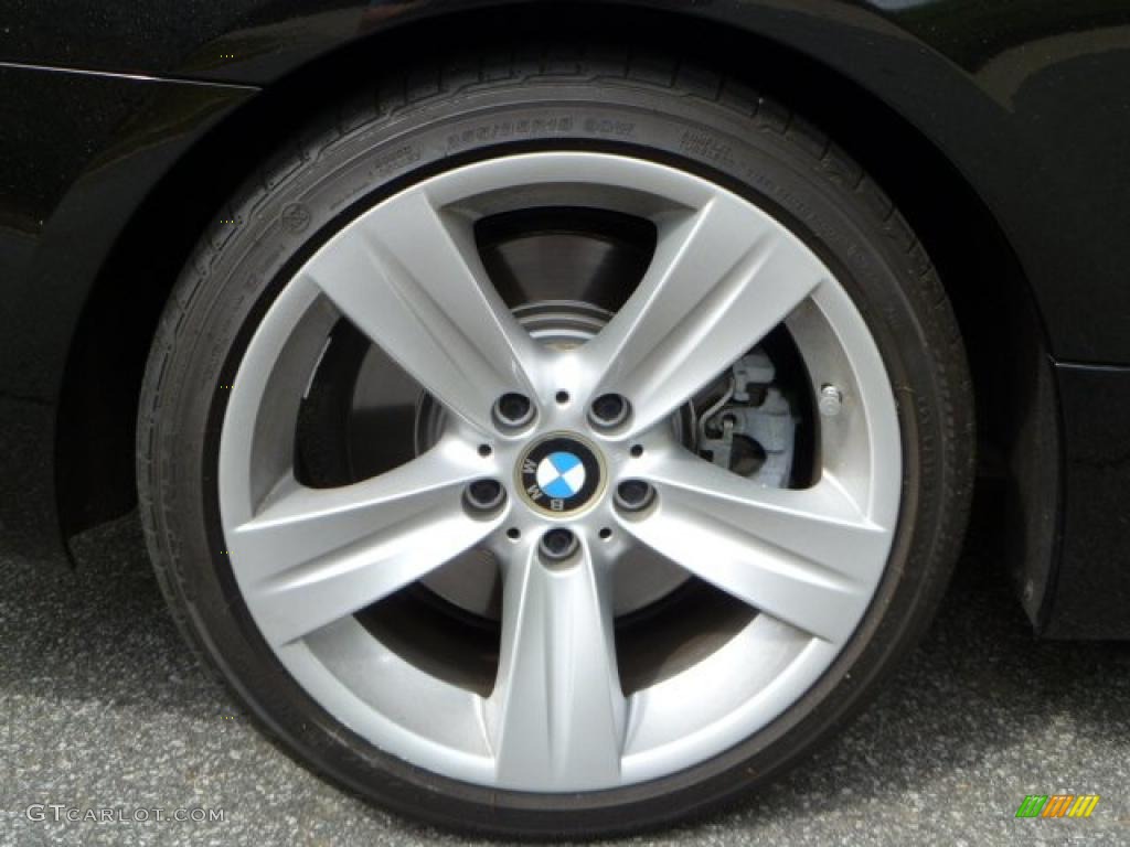 2008 3 Series 335i Coupe - Jet Black / Black photo #24
