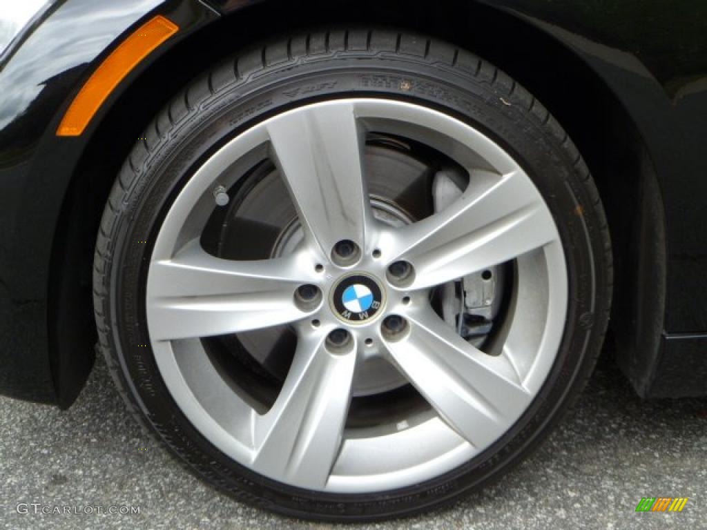 2008 3 Series 335i Coupe - Jet Black / Black photo #27