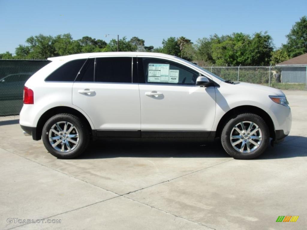 White Platinum Tri-Coat 2011 Ford Edge Limited Exterior Photo #47877548
