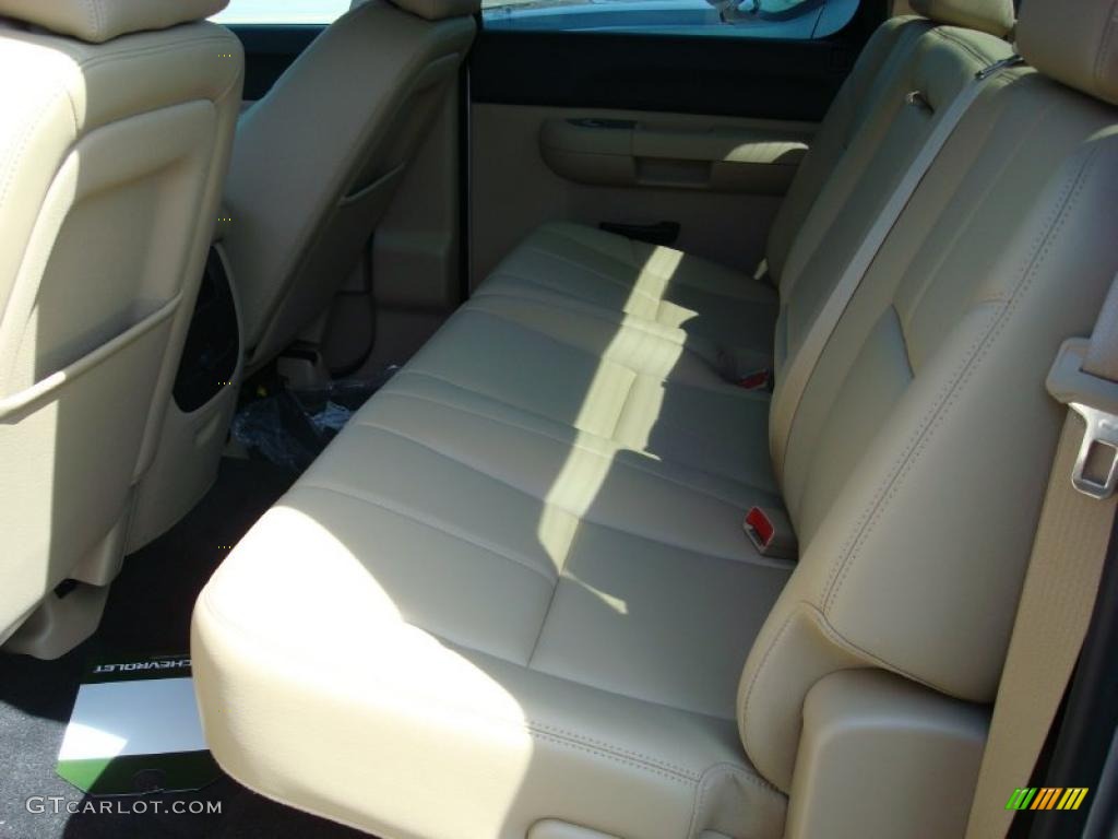 2010 Silverado 1500 LT Crew Cab 4x4 - Sheer Silver Metallic / Light Cashmere/Ebony photo #3