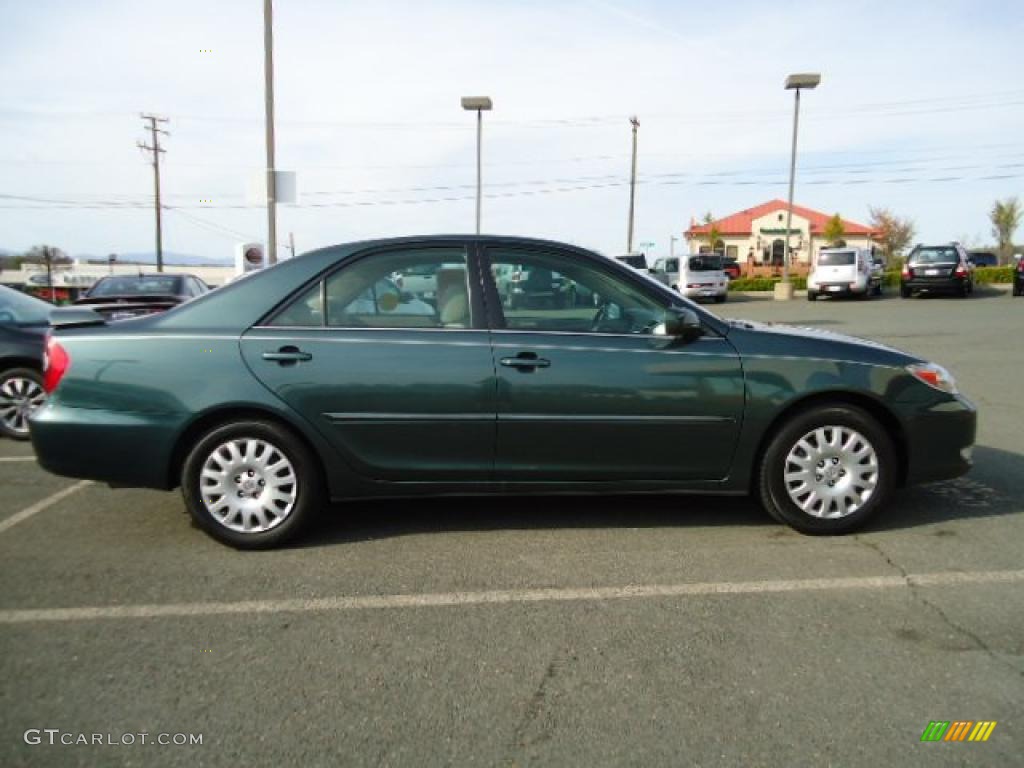 2003 Camry XLE - Aspen Green Pearl / Taupe photo #4