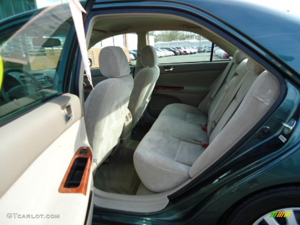 2003 Camry XLE - Aspen Green Pearl / Taupe photo #9