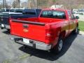 2011 Victory Red Chevrolet Silverado 1500 Extended Cab  photo #2