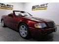 1997 Ruby Red Metallic Mercedes-Benz SL 500 Roadster  photo #3