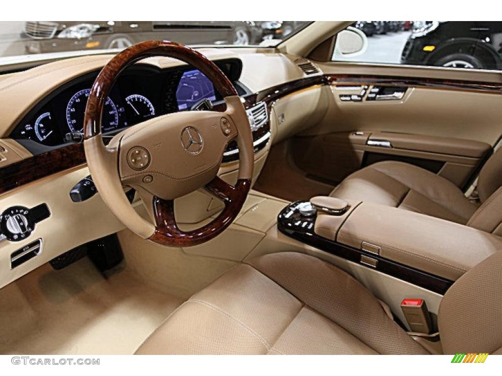 2008 S 550 4Matic Sedan - Arctic White / Cashmere/Savanna photo #10