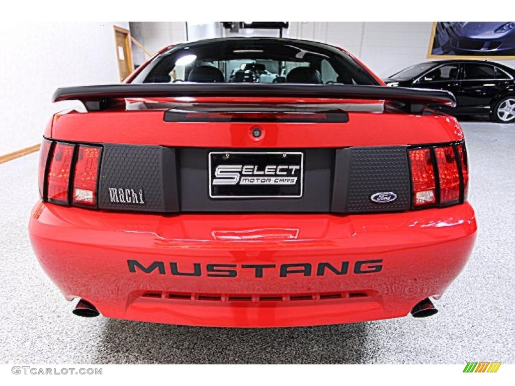 2003 Mustang Mach 1 Coupe - Torch Red / Dark Charcoal photo #5