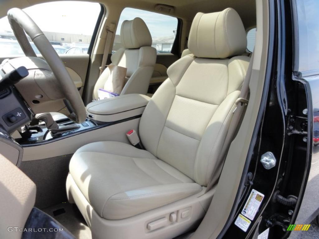 Taupe Interior 2008 Acura MDX Sport Photo #47879270