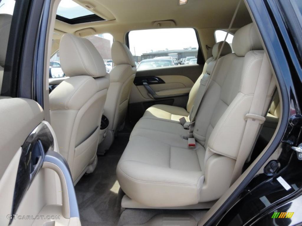 Taupe Interior 2008 Acura MDX Sport Photo #47879423