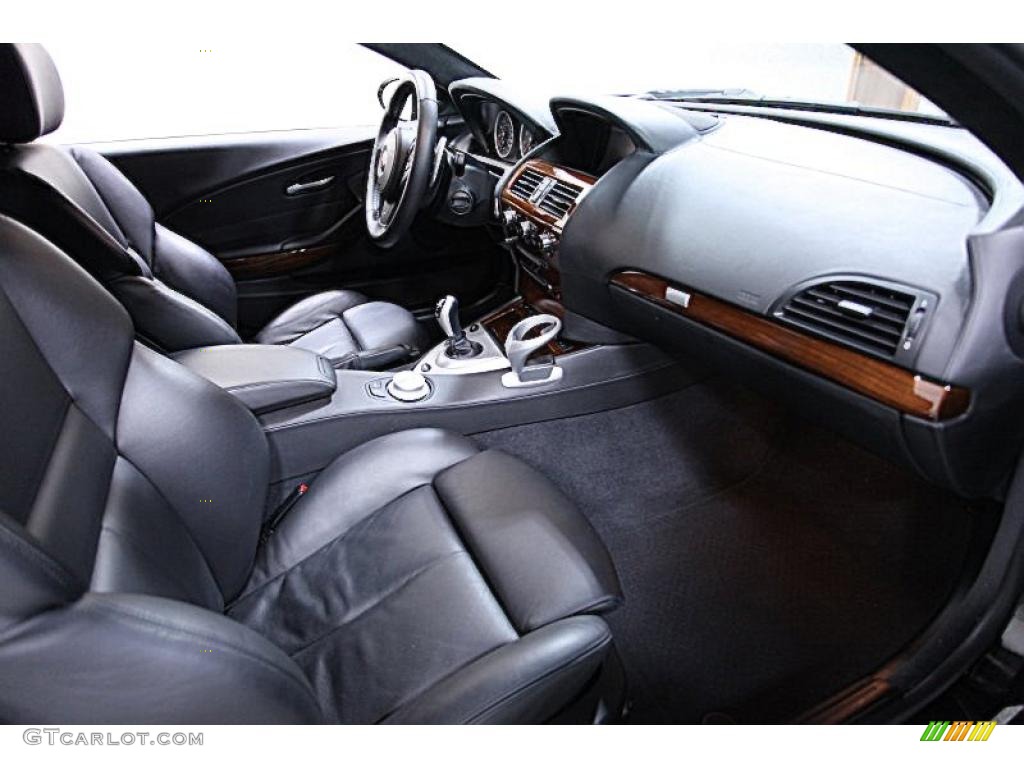 2006 M6 Coupe - Black Sapphire Metallic / Black photo #11