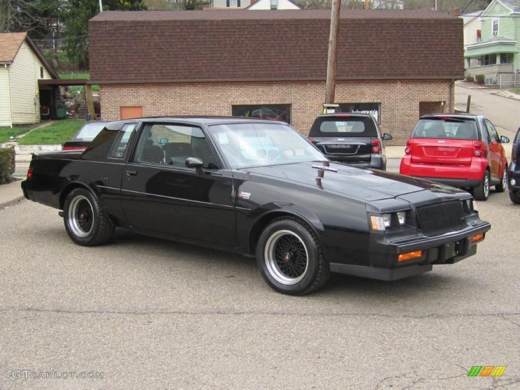 1987 Regal Grand National - Black / Black/Gray photo #1