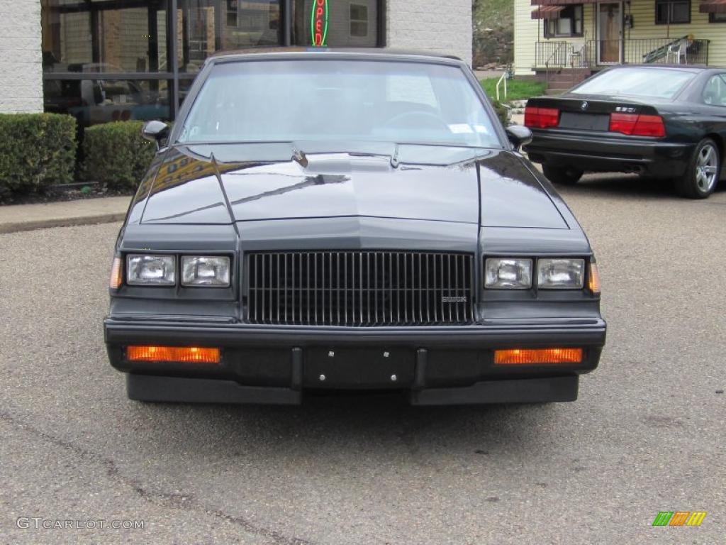 Black 1987 Buick Regal Grand National Exterior Photo #47879819