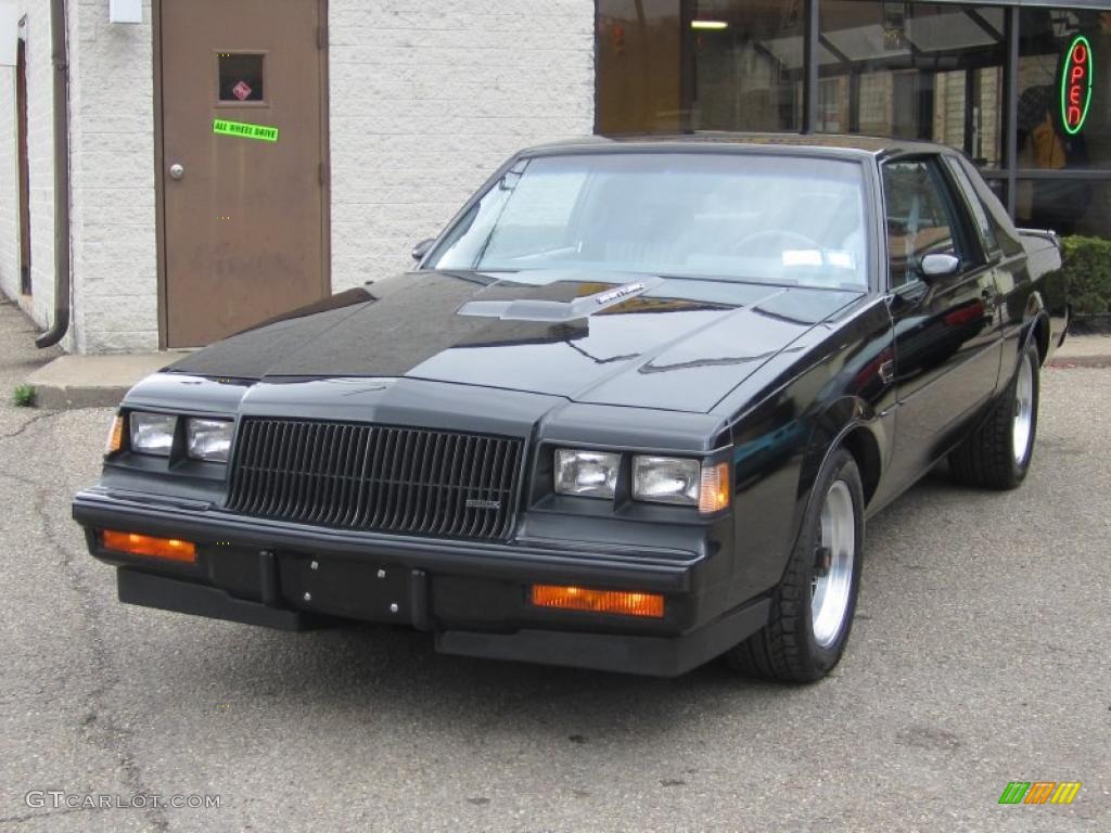 Black 1987 Buick Regal Grand National Exterior Photo #47879837