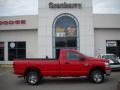 2007 Flame Red Dodge Ram 2500 SLT Regular Cab 4x4  photo #1