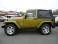 2008 Rescue Green Metallic Jeep Wrangler Sahara 4x4  photo #2