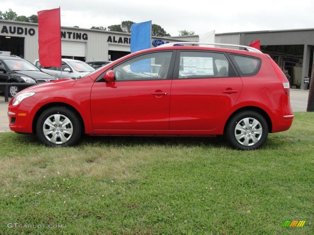 Chilipepper Red 2011 Hyundai Elantra Touring GLS Exterior Photo #47882366