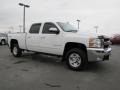 2009 Summit White Chevrolet Silverado 2500HD LTZ Crew Cab 4x4  photo #4