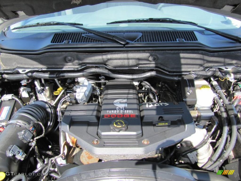 2008 Dodge Ram 3500 ST Quad Cab 4x4 6.7 Liter Cummins OHV 24-Valve BLUETEC Turbo-Diesel Inline 6-Cylinder Engine Photo #47883275