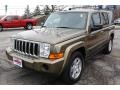 2008 Olive Green Metallic Jeep Commander Sport 4x4  photo #3