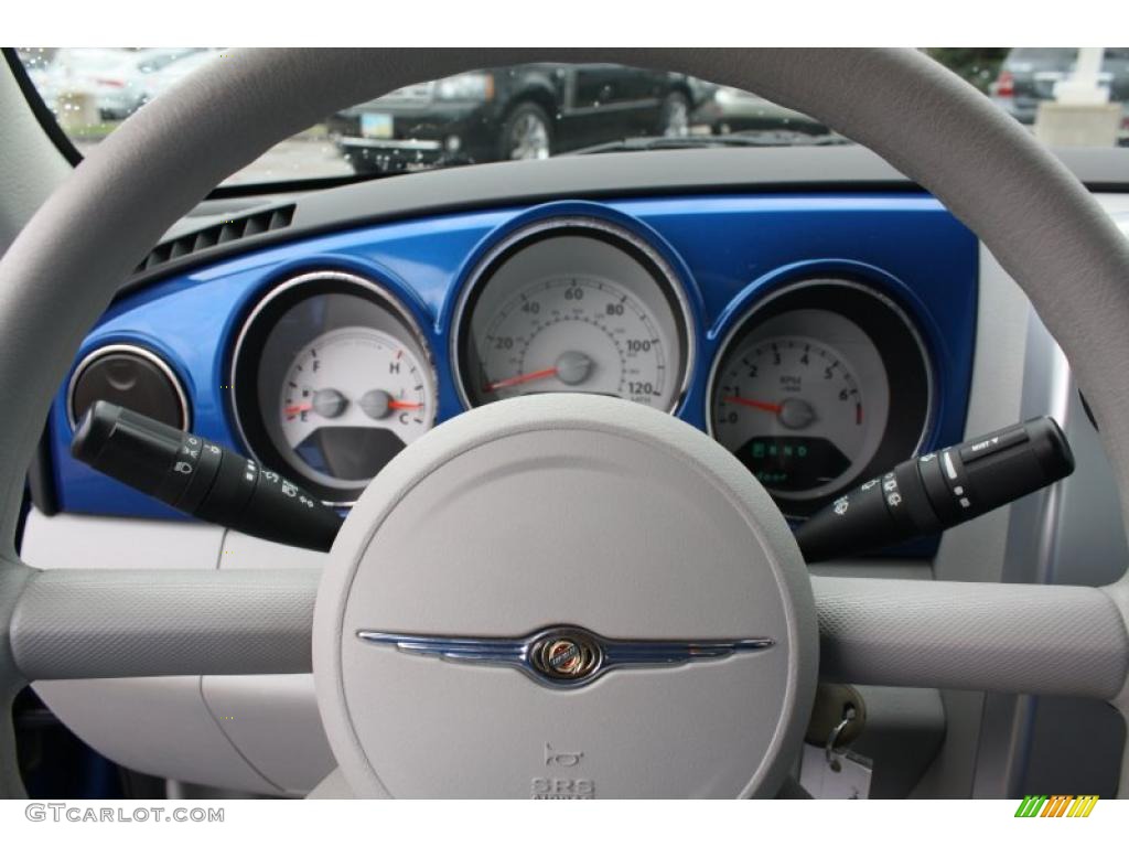 2006 PT Cruiser  - Electric Blue Pearl / Pastel Slate Gray photo #10