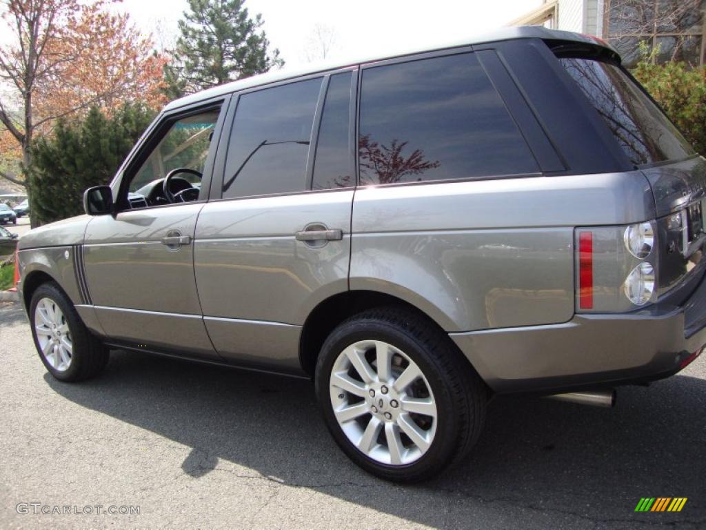 2007 Range Rover Supercharged - Stornoway Grey Metallic / Jet Black photo #2