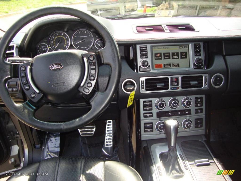 2007 Range Rover Supercharged - Stornoway Grey Metallic / Jet Black photo #15