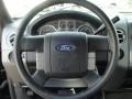 Black/Medium Flint 2006 Ford F150 FX4 Regular Cab 4x4 Steering Wheel