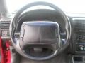Red Accent 1998 Chevrolet Camaro Coupe Steering Wheel