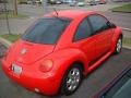2002 Red Uni Volkswagen New Beetle GLX 1.8T Coupe  photo #7