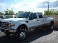 Oxford White - F450 Super Duty Lariat Crew Cab 4x4 Dually Photo No. 3