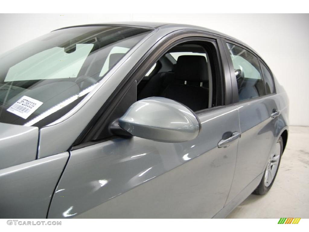 2008 3 Series 328i Sedan - Arctic Metallic / Black photo #12