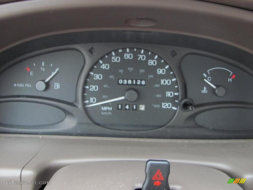 1998 Escort SE Sedan - Mocha Frost Metallic / Beige photo #7