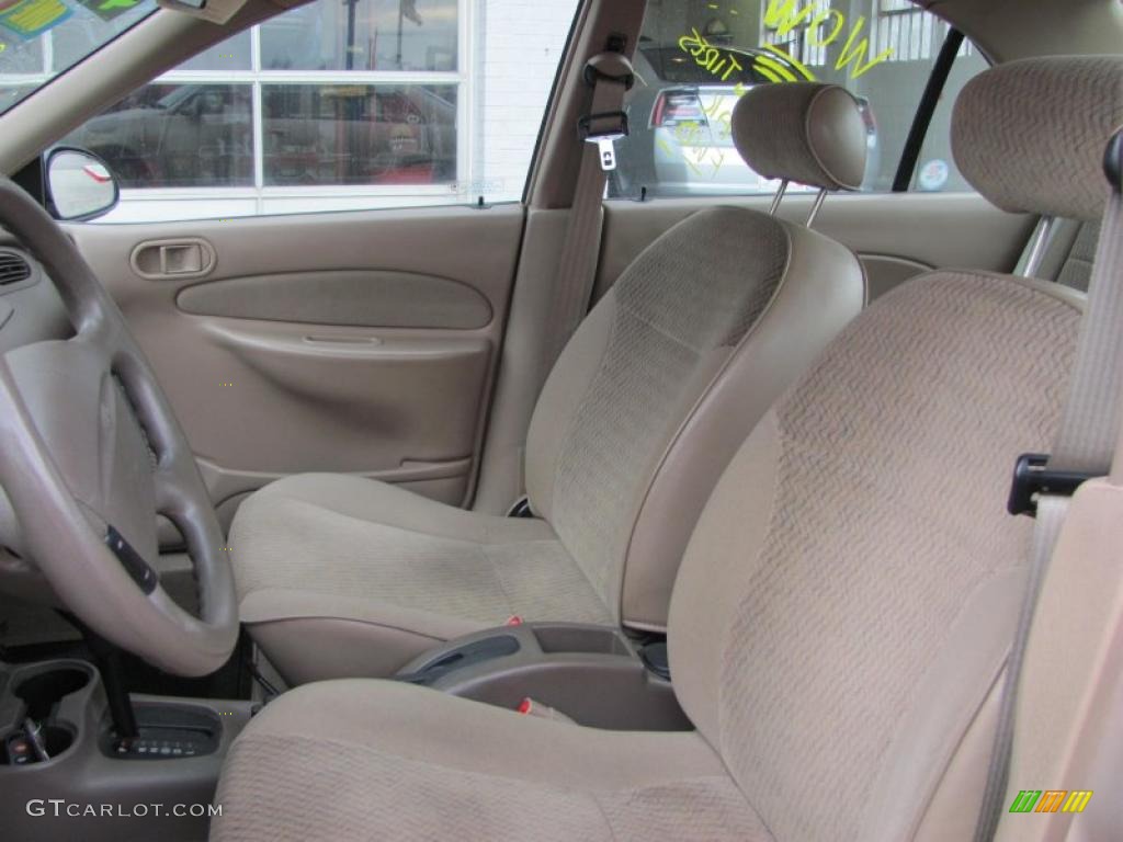 1998 Escort SE Sedan - Mocha Frost Metallic / Beige photo #8