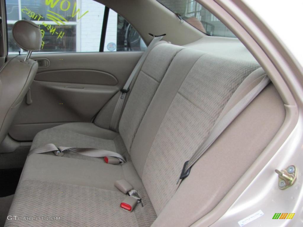 1998 Escort SE Sedan - Mocha Frost Metallic / Beige photo #9