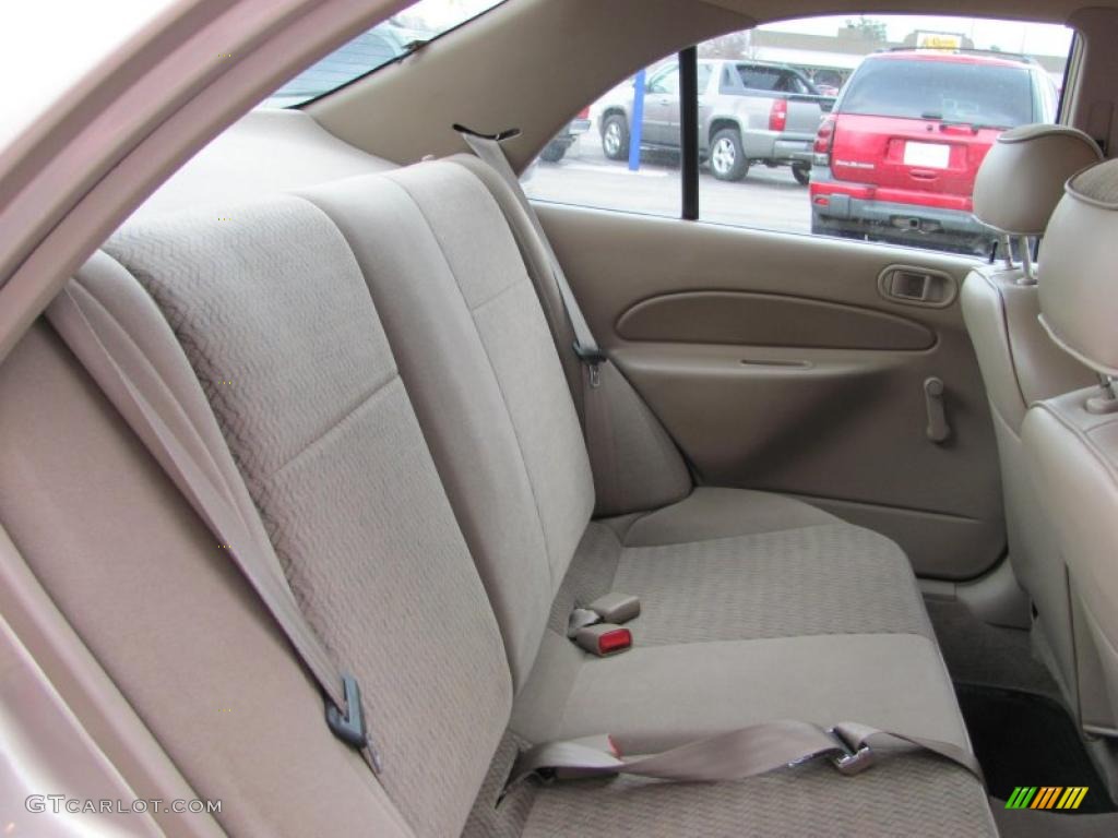1998 Escort SE Sedan - Mocha Frost Metallic / Beige photo #12