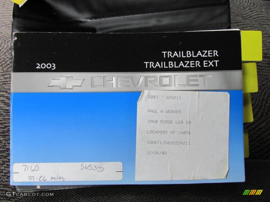 2003 TrailBlazer LT 4x4 - Majestic Red Metallic / Medium Pewter photo #4