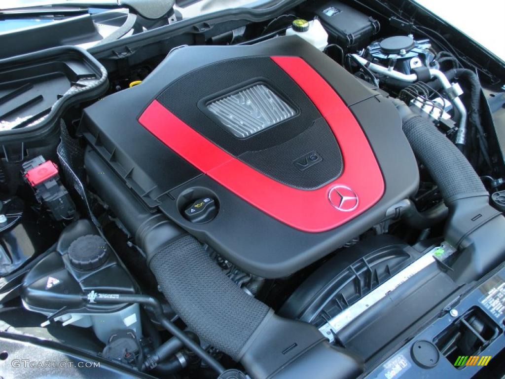 2010 Mercedes-Benz SLK 350 Roadster 3.5 Liter DOHC 24-Valve VVT V6 Engine Photo #47891276
