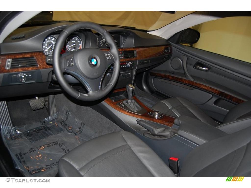 Black Interior 2010 BMW 3 Series 328i Coupe Photo #47892008