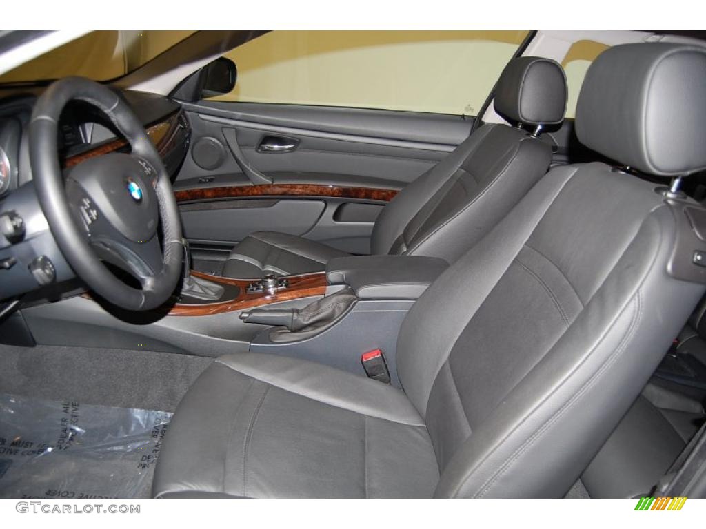 Black Interior 2010 BMW 3 Series 328i Coupe Photo #47892026