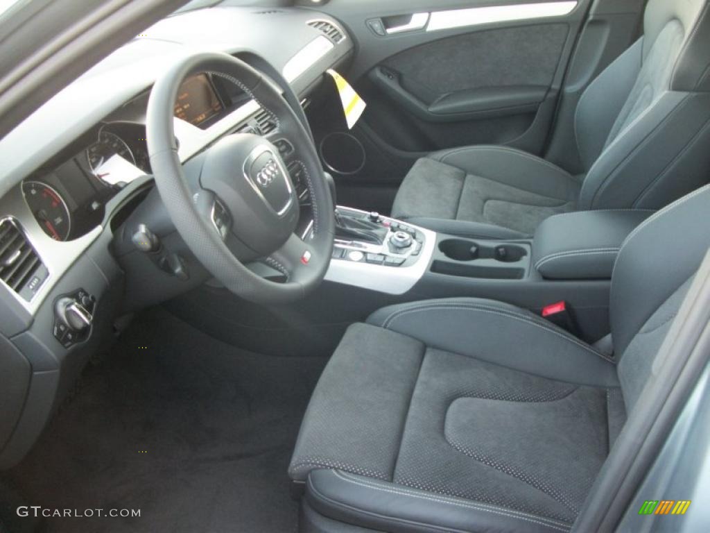 Black Interior 2011 Audi A4 2.0T quattro Avant Photo #47892047
