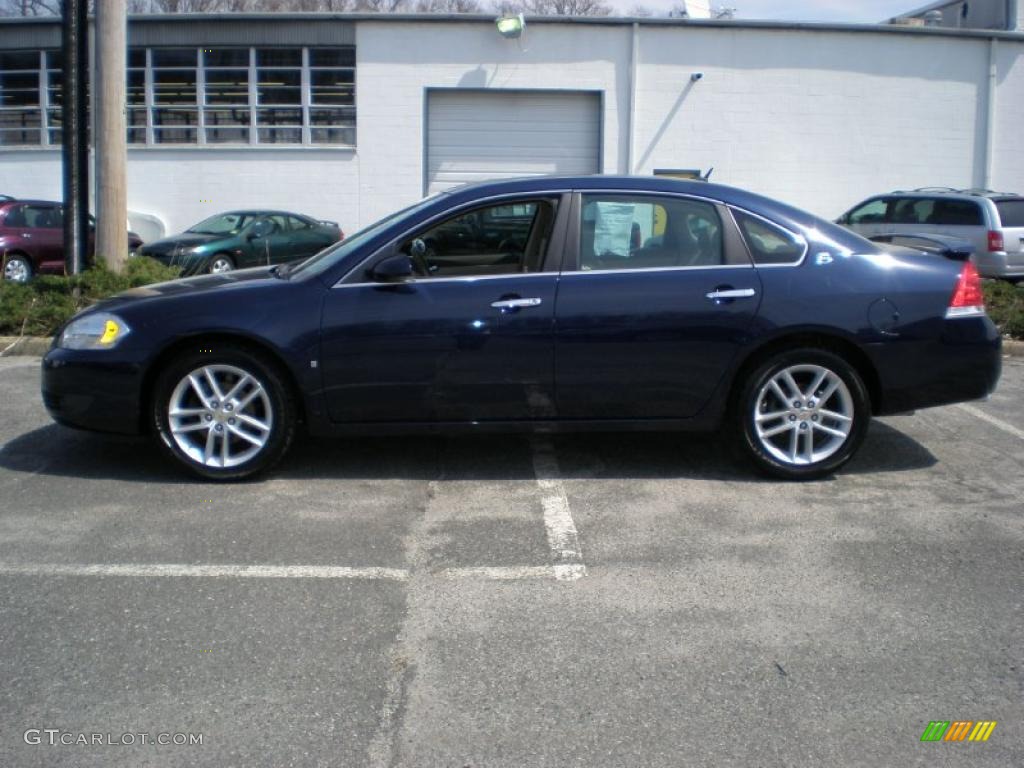 2008 Impala LTZ - Imperial Blue Metallic / Neutral Beige photo #4
