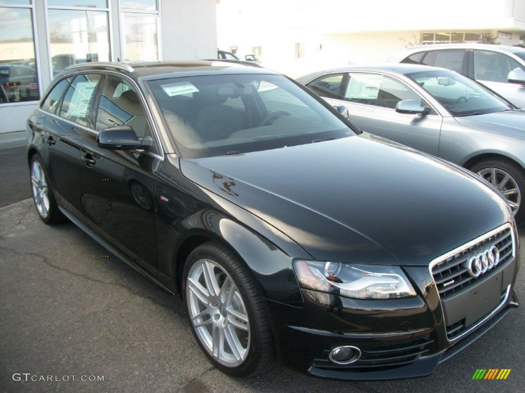 Brilliant Black 2011 Audi A4 2.0T quattro Avant Exterior Photo #47892104
