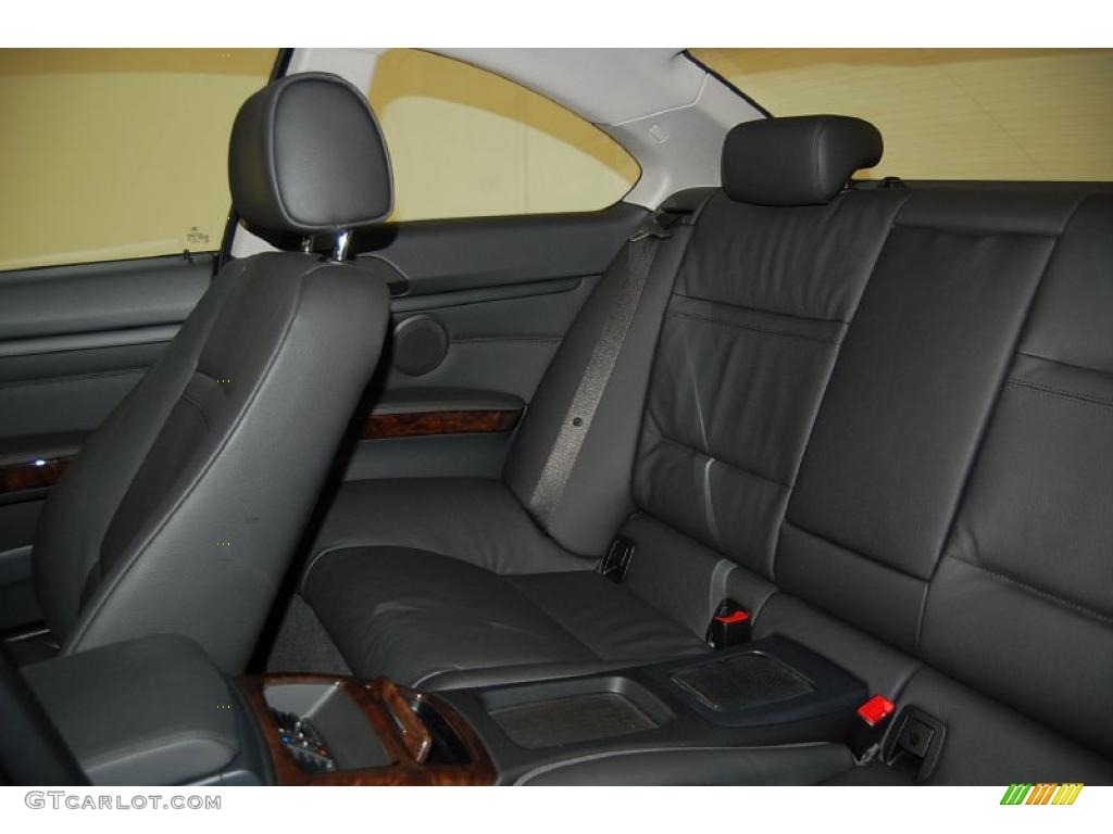 2010 3 Series 328i Coupe - Space Gray Metallic / Black photo #24