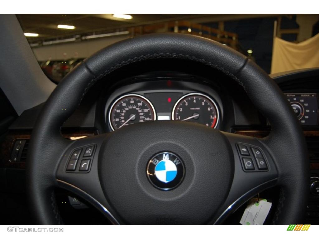 2010 3 Series 328i Coupe - Space Gray Metallic / Black photo #27