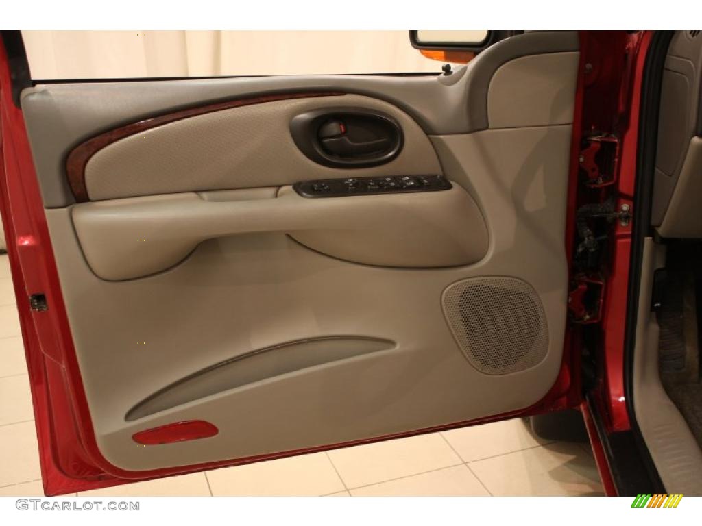 2002 Oldsmobile Bravada AWD Camel/Dark Pewter Door Panel Photo #47892212