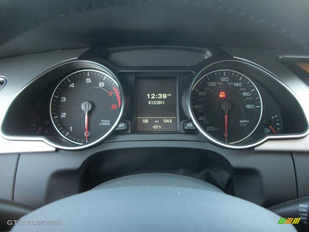 2011 Audi A5 2.0T quattro Coupe Gauges Photo #47892332