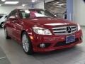 2008 Mars Red Mercedes-Benz C 300 4Matic Sport  photo #3