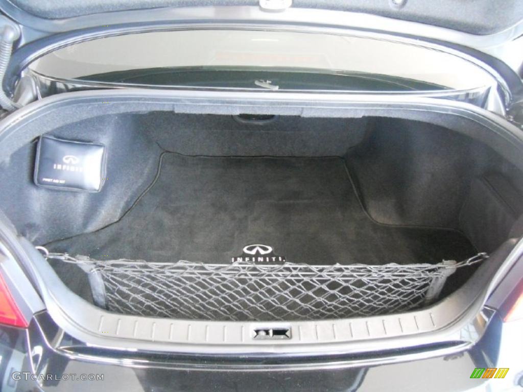 2009 Infiniti G 37 x S Sedan Trunk Photos
