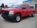 2011 Victory Red Chevrolet Silverado 1500 Extended Cab 4x4  photo #1